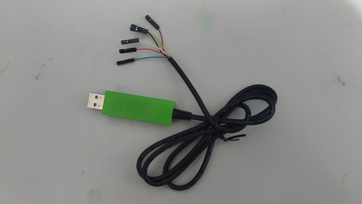 USB to TTL(A公, 帶殼, 1.8V, 杜邦1米) PL2303GC