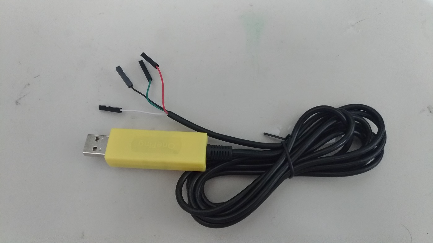 USB to TTL(A公, 帶殼, 5.0V, 杜邦2米) PL2303GC
