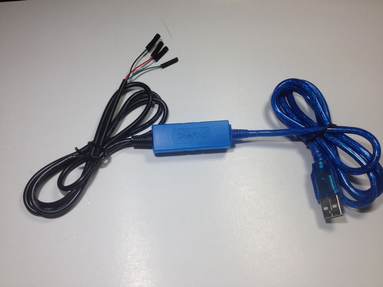 USB to TTL(A公,帶殼1米,3.3V,杜邦1米)
